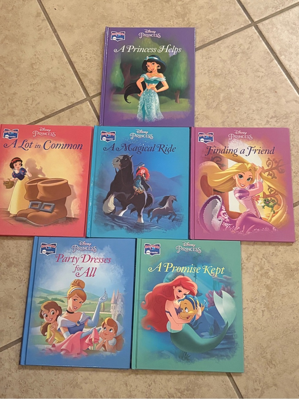Disney Princess: me reader lot of 6